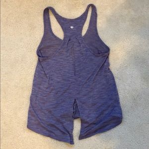 Lululemon tie back tank size 6